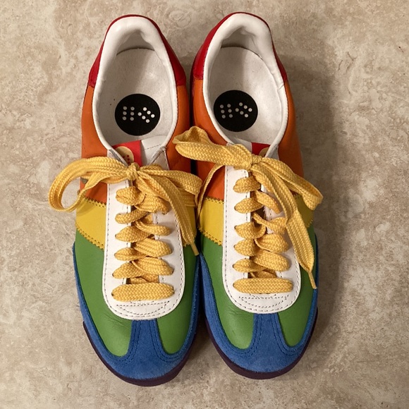 RAINBOW SNEAKERS! Botas 66 size 37 - Picture 2 of 6